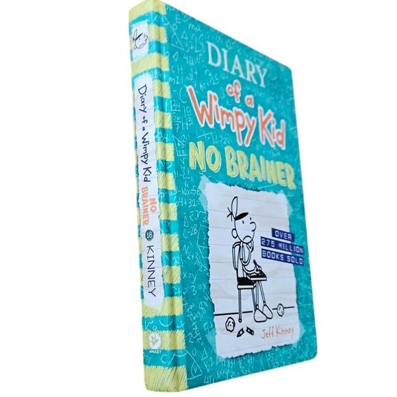 Diary of a Wimpy Kid No Brainer Book Hardcover - Picture 2 of 4